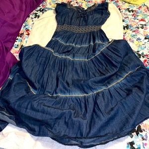 Long Denim Dress